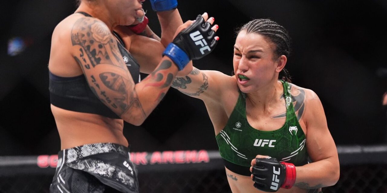 Raquel Pennington supera a Mayra Bueno Silva por el título vacante en UFC 297