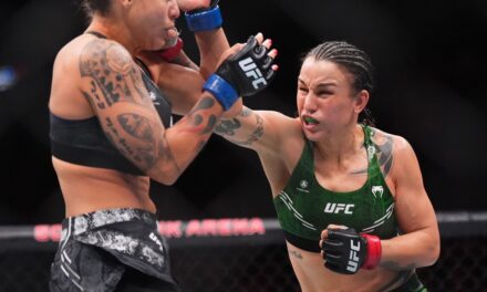 Raquel Pennington supera a Mayra Bueno Silva por el título vacante en UFC 297