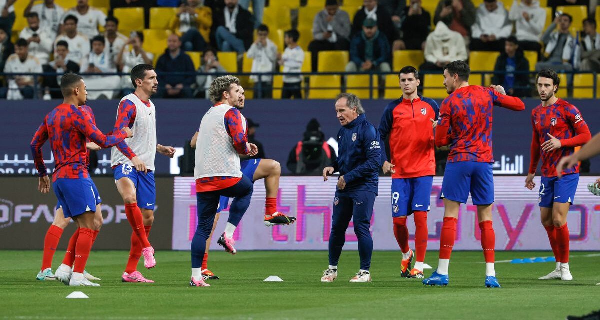 Real Madrid – Atlético, en directo |  Hermoso pone por delante al Atlético en Riad con un remate de cabeza |  Fútbol |  Deportes