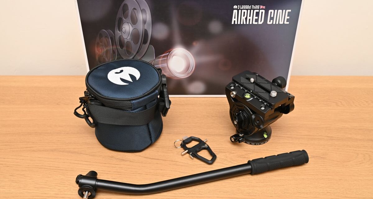 Revisión de 3 Legged Thing AirHed Cine: un cabezal de trípode con movimiento fluido para grabar videos