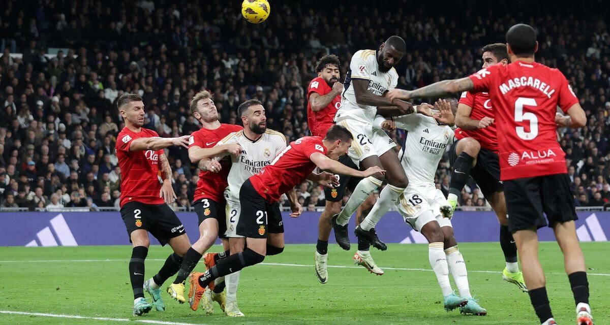 Rüdiger conquista el invierno y el Madrid tumba al Mallorca |  Fútbol |  Deportes