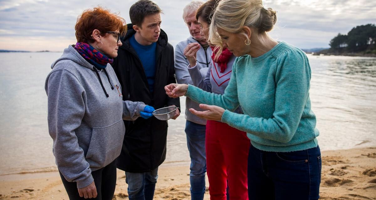 Sumar agita la crisis de los 'pellets' en el desembarco de Díaz en la precampaña gallega |  Elecciones Galicia