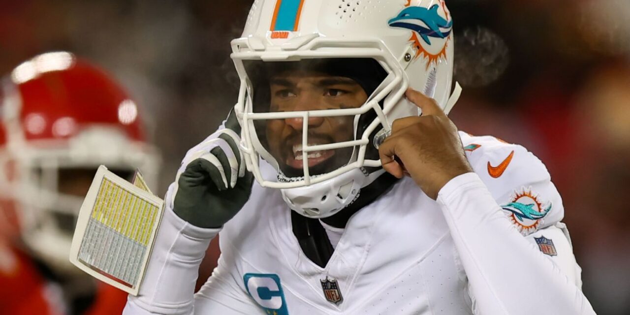 Tua Tagovailoa y los Dolphins 'a fuego lento' tras la derrota ante los Chiefs