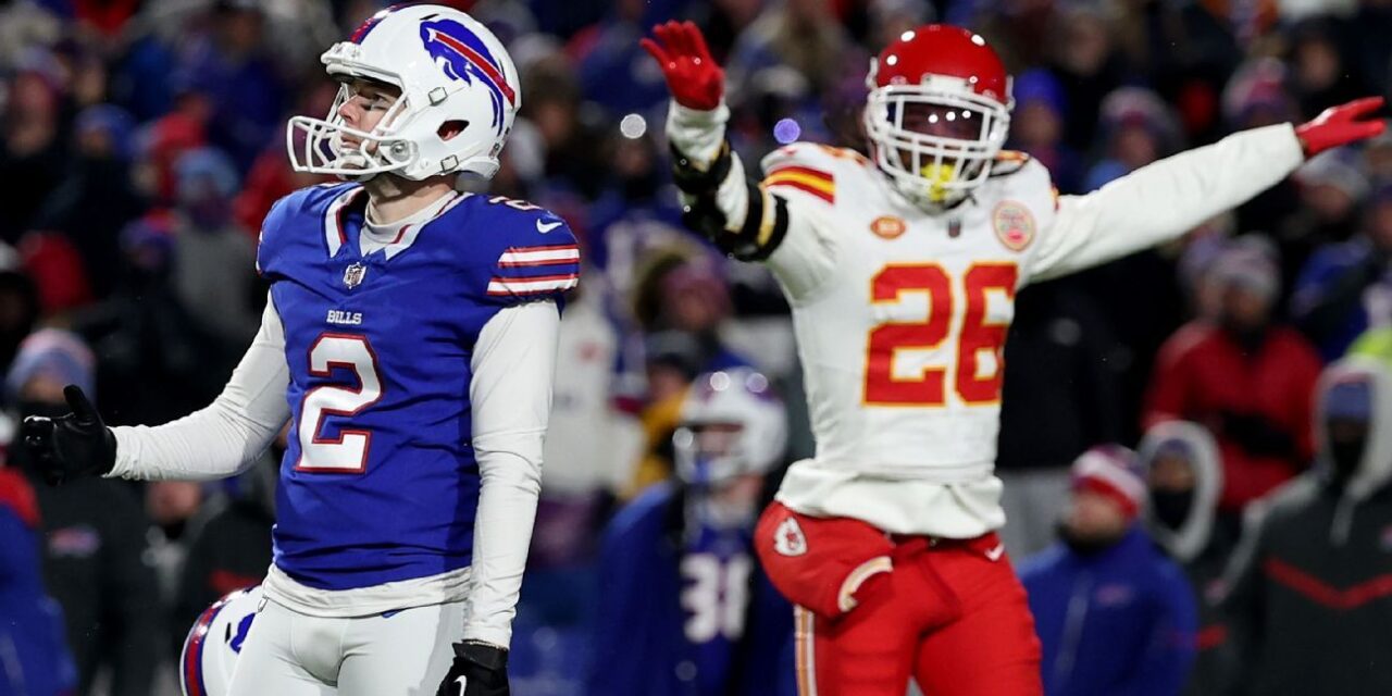 Tyler Bass lamenta haber perdido a FG después de la derrota de Buffalo Bills