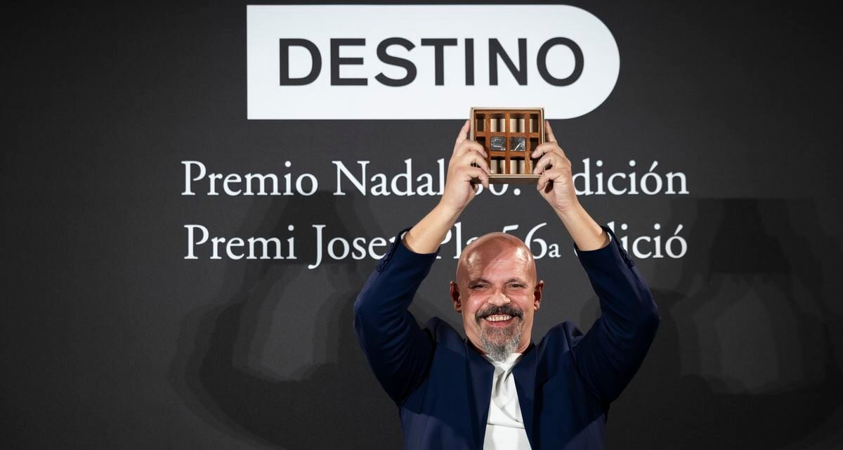 Un 'thriller' de César Pérez Gellida se alza con el premio Nadal en su 80ª edición |  Cultura