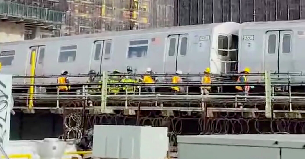 Un tren subterráneo se descarrila en Brooklyn en el segundo episodio de este tipo en una semana
