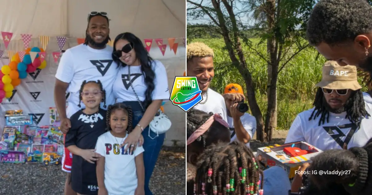Vladimir Guerrero Jr. LLEVÓ alegría a niños en Dominicana