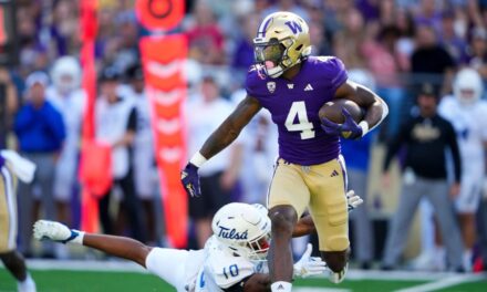 Washington Huskies WR Germie Bernard ingresará al portal de transferencias