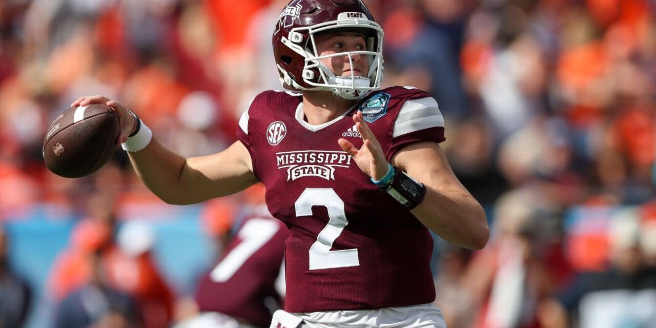 Washington QB Will Rogers ingresa nuevamente al portal de transferencias
