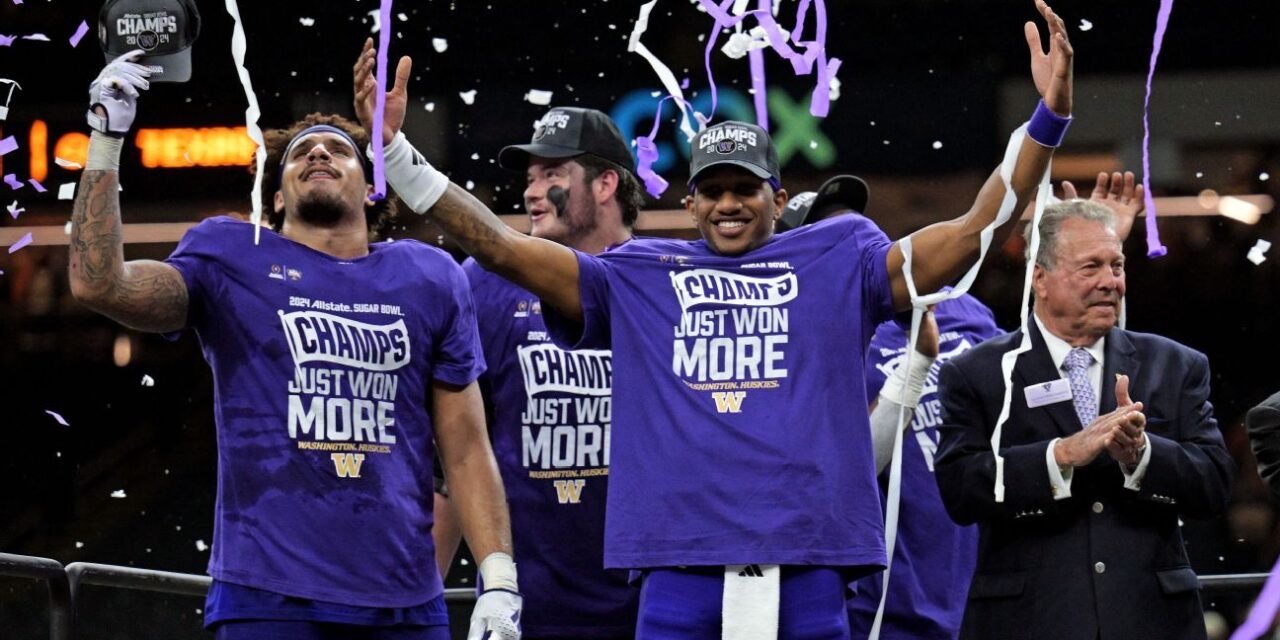 Washington supera a Texas en el Sugar Bowl y sella el puesto final del CFP
