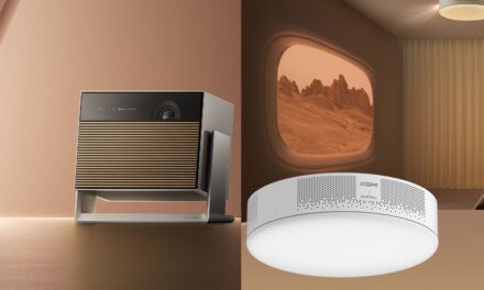 XGIMI lanza un proyector inteligente escondido en una lámpara de techo y un elegante proyector IMAX 4K