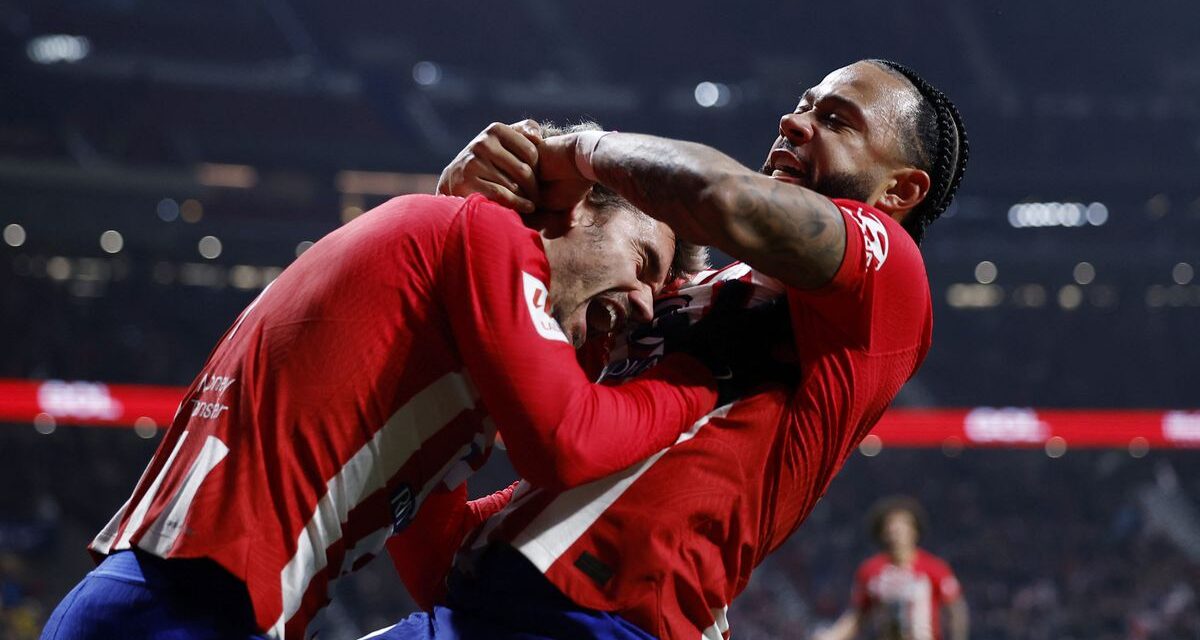 Griezmann y Memphis mantienen vivo al Atlético ante un buen Rayo |  Fútbol |  Deportes