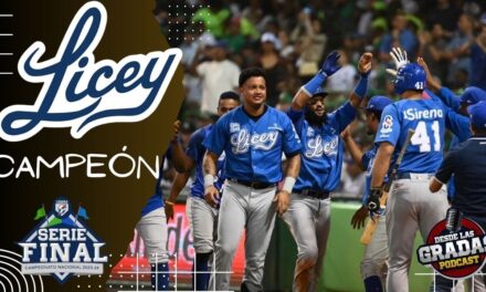 LICEY CAMPEÓN de la LIDOM.