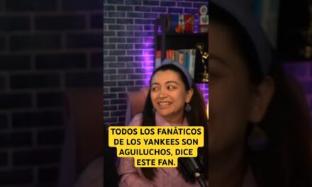 “Todos los fanáticos de lo Yankees son aguiluchos.” ¿Qué opinas tú? Suscríbete a @linitalks!