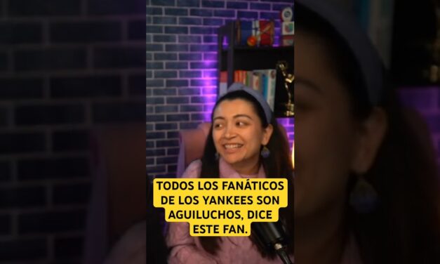 “Todos los fanáticos de lo Yankees son aguiluchos.” ¿Qué opinas tú? Suscríbete a @linitalks!