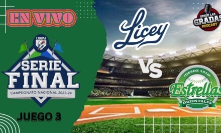 LIVEY VS. ESTRELLAS – JUEGO 3 SERIE FINAL LIDOM | #DesdeLasGradas EN VIVO