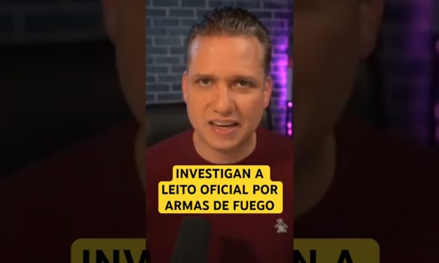 LEITO OFICIAL es investigado por posible violación a ley de armas de fuego