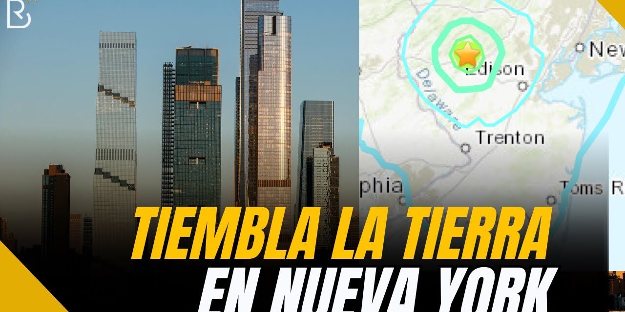 ¡Tiembla la tierra en Nueva York! Un temblor causa revuelo en el área tri estatal